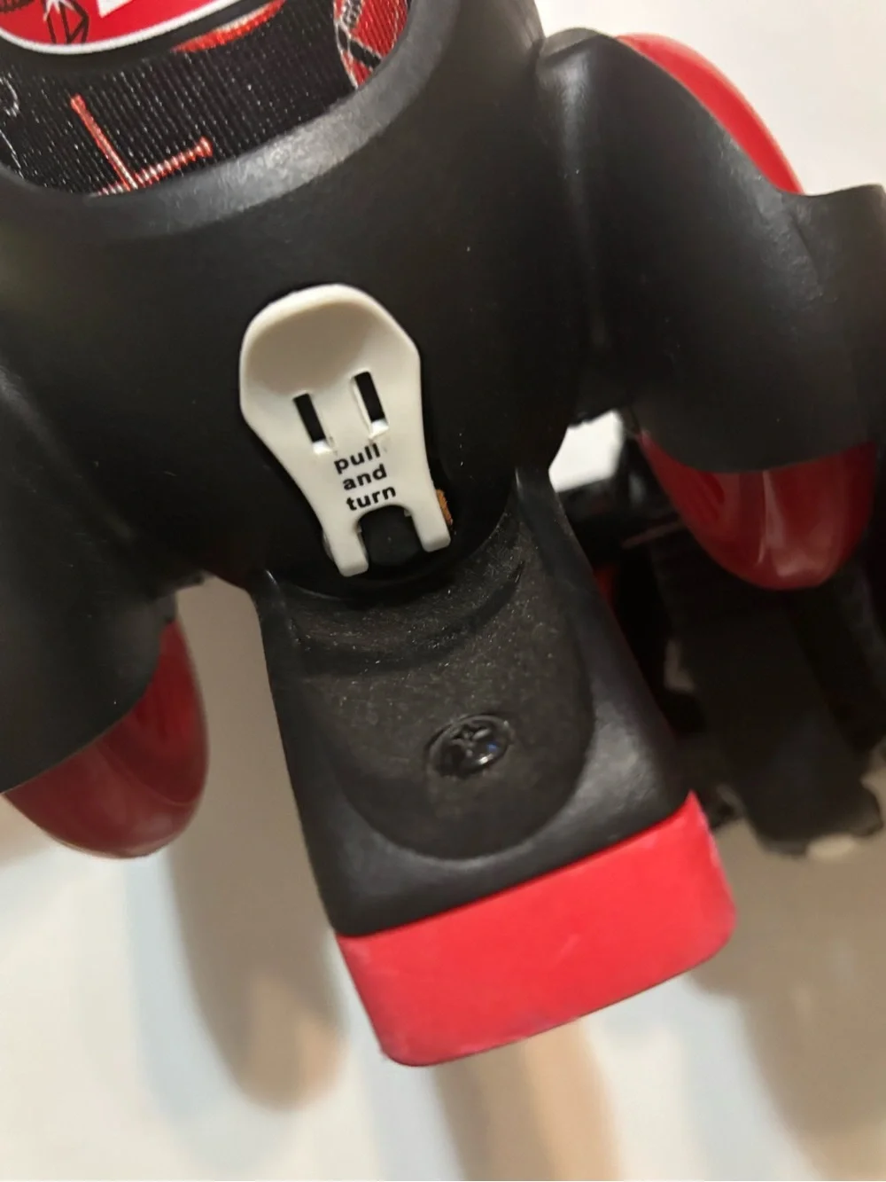 Adjustable Kids Inline Skates - Black & Red